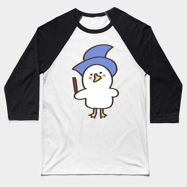 magic duck Baseball T-Shirt by Somsri